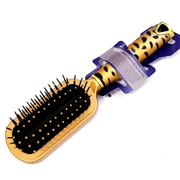 Массажная расческа для волос Zebo, с зеркалом, 988MISK-70051, цвет в ассортименте, арт.252.374 252.374