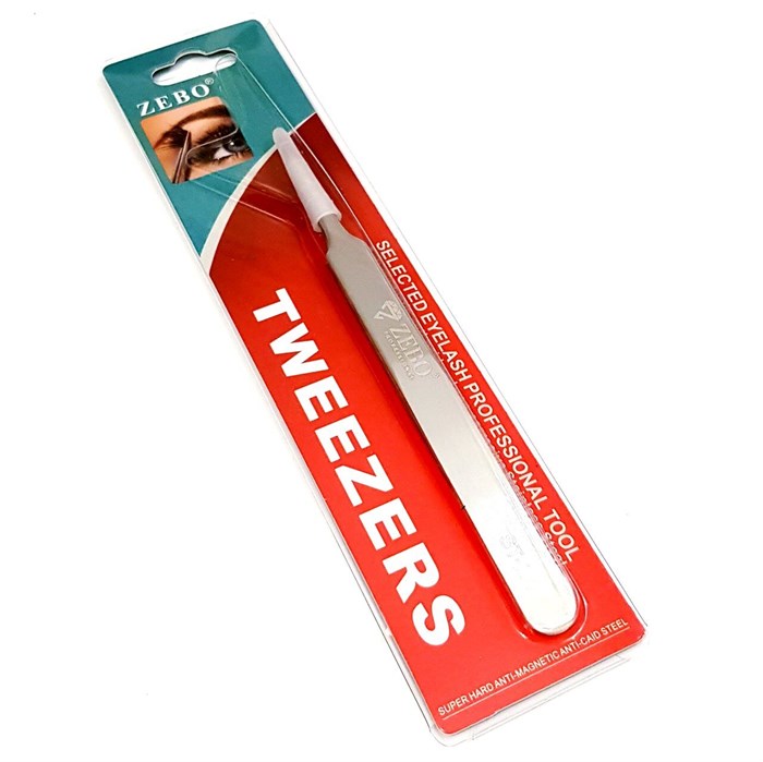 Пинцет для наращивания ресниц  ZEBO, ST-14-703258, арт.252.229 252.229