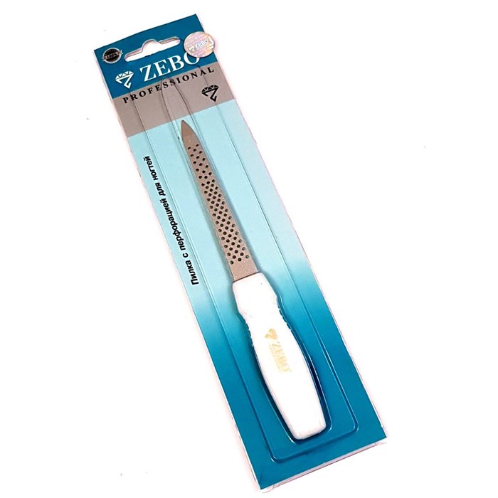 Пилка для ногтей с перфорацией ZEBO, Z-40 8106F-9-301227, арт.252.031 252.031