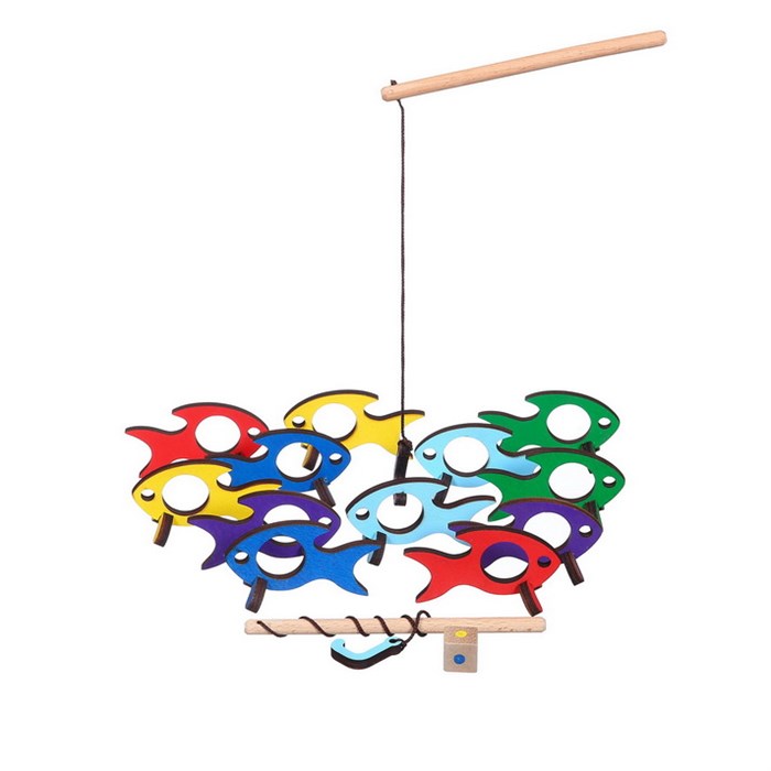 Поймай-ка. Рыбки (удочка с крючком) ДИ040