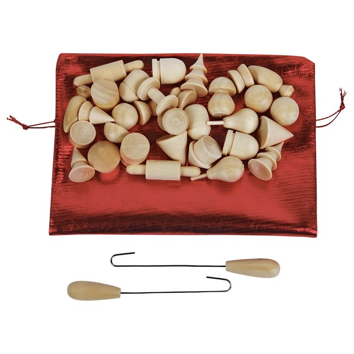 Бирюльки без отверстий в мешочке 56770