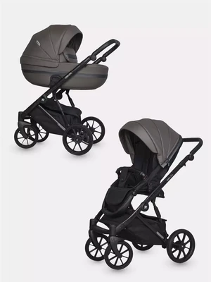 Коляска 2 в 1 Riko Basic Delta Ecco 12 mokka 5907729452378
