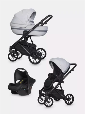 Коляска 3 в 1 Riko Basic Delta 01 Grey Fox 5907729452415