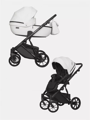 Коляска 2 в 1 Riko Basic Montana Ecco 11 white 5907729451890