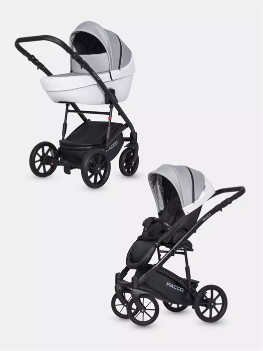 Коляска 2 в 1 Riko Basic Pacco 05 grey fox 5907729452163