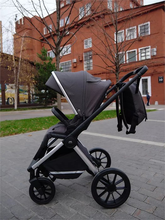 Коляска 2 в 1 Mowbaby Tilda Carbon 4670078627179