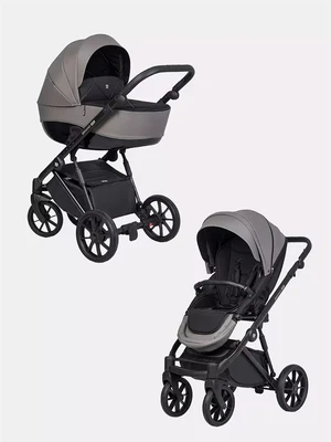 Коляска 2 в 1 Riko Brano Pro Antracite 5907729452590