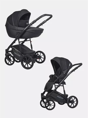 Коляска 2 в 1 Riko Basic Pacco 09 black 5907729453085
