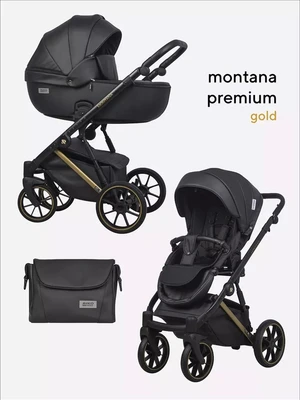 Коляска 2 в 1 Riko Basic Montana Premium Gold 02 5907729454099