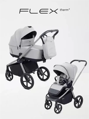 Коляска 2 в 1 Rant Flex Soft Therm Stone grey 4670078671110