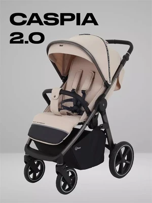 Коляска прогулочная Rant Caspia 2.0 2025 Beige 4670078655820