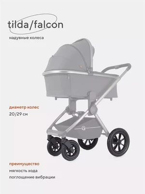 Комплект надувных колес для колясок Falcon/Tilda 4670078638823