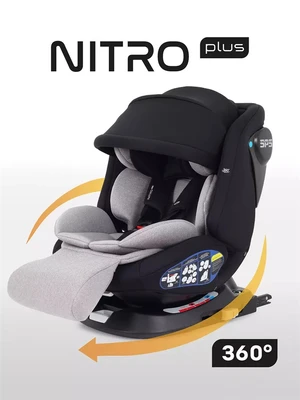 Автокресло Rant Nitro Plus isofix 0/1/2/3 (0-36 кг) Beige 4670078657176