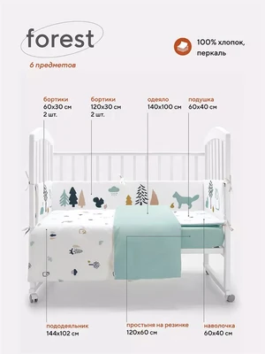 КПБ Rant Forest (6 предметов) мятный 4670078630476