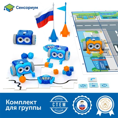 MS0037 Безэкранное программирование с Роботом Ботли (комплект для группы) MS0037