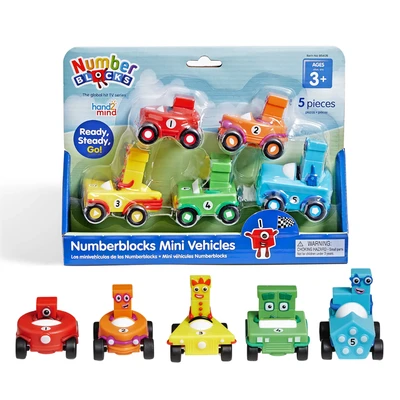 HM95405-UK Игровые фигурки Numberblocks в машинках HM95405-UK