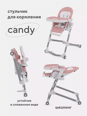 Стульчик для кормления Rant Candy Cloud Pink 4670078612502
