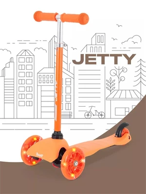 Самокат 3-колесный Rant Jetty Orange 4670078657237