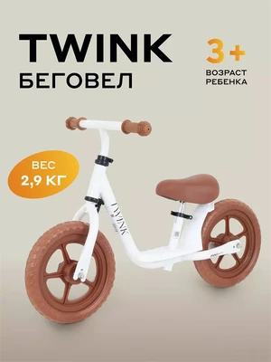 Беговел Mowbaby Twink White 4670078656346