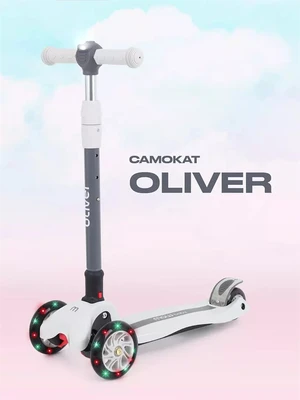 Самокат 3-колесный Mowbaby Oliver Cream 4670078657275