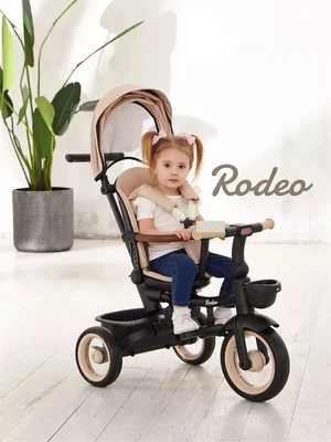 Велосипед 3-колесный Mowbaby Rodeo Beige 4670078656414