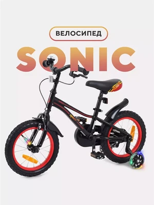 Велосипед 2-колесный Rant Sonic 14" красно-черный 4670078656278
