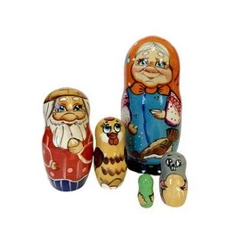 Матрешка сказка Курочка ряба (большая) 123269
