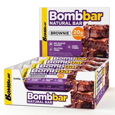Протеиновый батончик Bombbar - Брауни 239642032