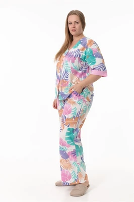 Пижама рубашка и брюки М325384рм М325384рм