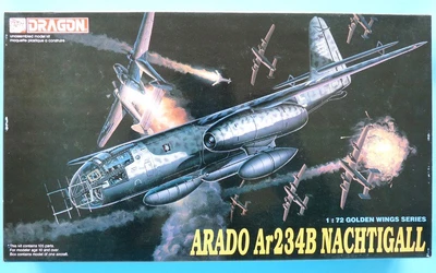 5012  авиация  Arado Ar234B Nachtigall  (1:72) 89195850126