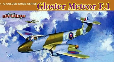D5084  самолет  GLOSTER METEOR F.1  (1:72) 89195850843