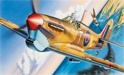 0001  авиация  SPITFIRE MK.VB (1:72) 8001283800013
