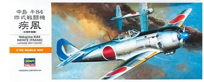 00134  авиация  Nakajima Ki84 Hayate (Frank)  (1:72) 4967834011342