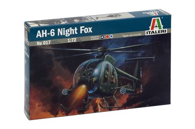 0017  авиация  AH-6 NIGHT FOX  (1:72) 8001283000178