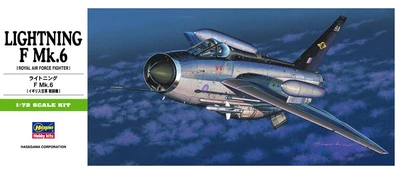 00245  авиация  Lightning F Mk.6 Royal Air Force Fighter  (1:72) 4967834012455