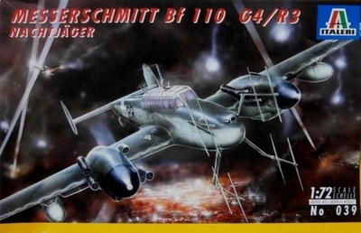 0039  авиация  Messerschmitt Bf 110 G4/R3  (1:72) 2000000131405