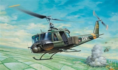 0040  авиация  UH-1B HUEY (1:72) 8001283800402
