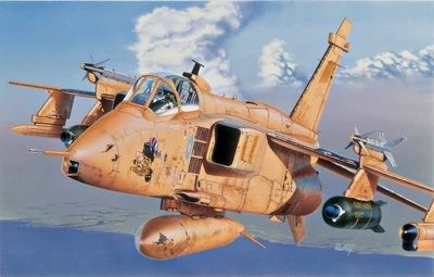 0067  авиация  JAGUAR GR.1 (1:72) 8001283000673