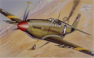 0090  авиация  P-51B MUSTANG (1:72) 8001283800907