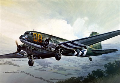 0127  авиация  C-47 SKYTRAIN (1:72) 8001283801270