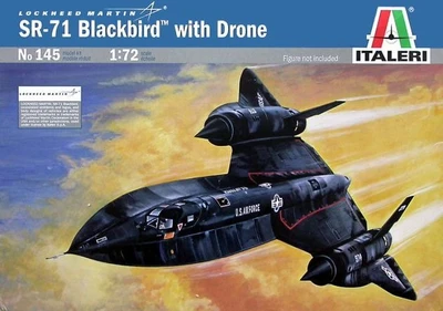 0145  авиация  SR-71 Blackbird (1:72) 8001283801454