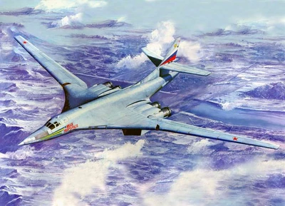 01620  авиация  КБ Т-160 Blackjack Bomber  (1:72) 9580208016207