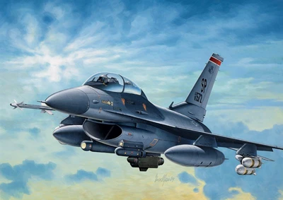 0188  авиация  F-16C/D NIGHT FALCON (1:72) 2000002093022