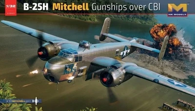 01E037  авиация  B-25H Mitchell Gunships over CBI  (1:32) 4897041570489