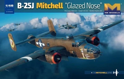 01F008  авиация  B-25J "Glazed Nose"   (1:48) 4897041570380