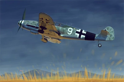 02298  авиация  Messerschmitt Bf 109 G-10  (1:32) 9580208022987