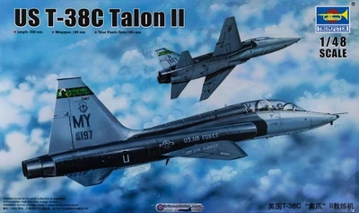 02876  авиация  Т-38С TALON II  (1:48) 9580208028767
