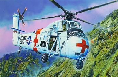 02883  авиация  CH-34 US ARMY Rescue  (1:48) 9580208028835