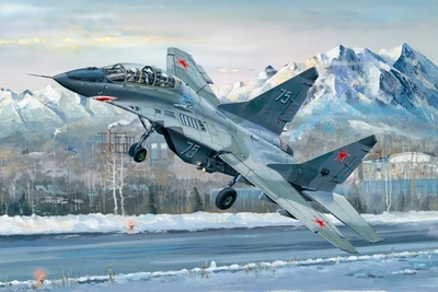 03226  авиация  Russian M&G-29UB Fulcrum  (1:32) 9580208032269