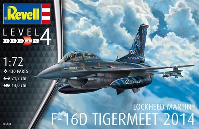 03844  авиация  Lockheed Martin F-16D Tigermeet 2014  (1:72) 4009803038445